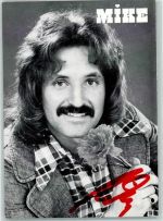 Mike Autogramm origin. Unterschrift Schlagersänger KEINE AK