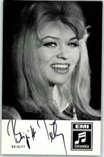 Brigitt Autogramm origin. Unterschrift Schlagersänger KEINE AK