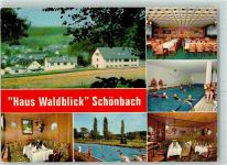 35745 W6348 Schönbach , Dillkr - Gasthaus Pension Waldblick F.Frühauf