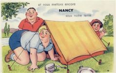 54000 Nancy - Nancy (Frankreich) Leporello Zelt I-II