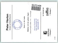 Peter Horton Autogramm origin. Unterschrift Schlagersänger KEINE AK