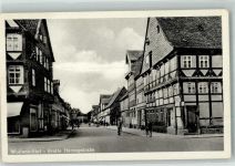 38300 W3340 Wolfenbüttel , Niedersachs Foto AK Breite Herzogstrasse