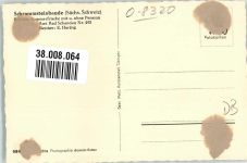 01814 O8320 Bad Schandau Gebrauchsspuren Schrammsteinbaude Falkenstein