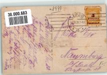88175 W8999 Scheffau , Allgäu 1923 - Gletschertopf