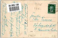 23669 W2408 Niendorf , Ostsee 1928 - Sanatorium Erholungsheim der Post