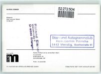 Patrik Fisher Autogramm origin. Unterschrift Schlagersänger KEINE AK