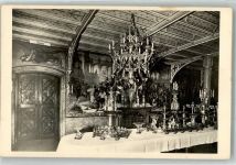 87645 W8959 Hohenschwangau Foto AK Schloss Heldensaal Hüttenstempel