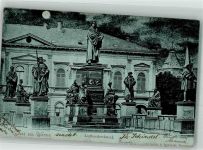 67547 W6520 Worms 1900 Mondschein Lutherdenkmal