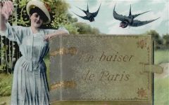 75000 Paris - Paris (Frankreich) Leporello II (kleiner Einriss)