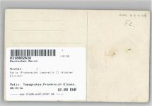 75000 Paris - Paris (Frankreich) Leporello II (kleiner Einriss)