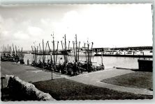 26409 W2944 Harlesiel , Ostfriesl FOTO KEINE AK Hafen Ort handschriftlich Foto Original aus Archiv eines Ansichtskartenverlages
