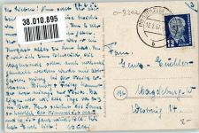 01816 O8302 Bad Gottleuba 1952 Winter Sanatorium