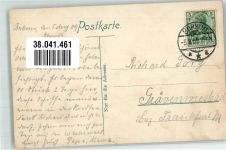 26757 W2972 Borkum 1909 Gebrauchsspuren Dampfsiff Buhne