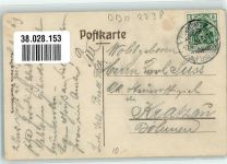 17454 O2238 Zinnowitz , Ostseebad 1909 Foto AK Schwimmbad Strand