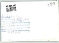 66709 W6649 Weiskirchen , Saar FOTO KEINE AK Hotel Antz Foto Original aus Archiv eines Ansichtskartenverlages Ort handschriftlich