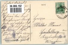 72805 W7414 Lichtenstein , Württ 1913 Foto AK Schloss
