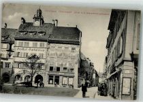 78462 W7750 Konstanz - Gasthaus Barbarossa Obermarkt Wessenbergstrasse