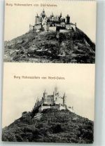 72379 W7450 Hohenzollern , Burg Foto AK Burg