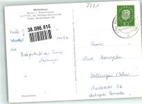78078 W7735 Kappel , Schwarzw-Baar-Kr 1961 Foto AK Gasthaus Mühlenklause China-Zimmer