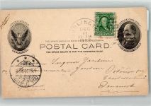 Burlington Wisc. 1903 - Wappen United States of America