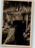W8551 Streitberg , Oberfr Binghöhle Eingang zur Venusgrotte Höhle