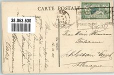 75000 Paris 1924 Sonderstempel Boulevard des Italiens