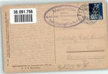 82467 W8100 Meilerhütte 1920 - Berghütte an der Dreitorspitze Fotograf Johannes Hüttenstempel