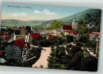 37242 W3437 Bad Sooden-Allendorf 1924 - Panorama des Ortes mit Ev. Kirche