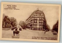 75000 Paris Gebrauchsspuren Hotel d´iéna Denkmal Auto