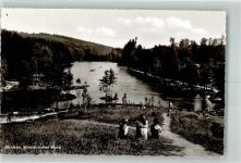 73553 W7061 Ebnisee Foto AK Schwimmbad