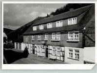 34508 W3542 Willingen (Upland) , Waldeck Gebrauchsspuren Gasthaus Ort handschriftlich