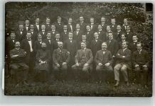 54516 W5560 Wittlich 1911 - Gruppenfoto Männer Ort lt. Stempel