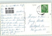 88171 W8999 Weiler-Simmerberg 1968 Foto AK Pension Bergheim Schefflau