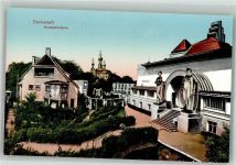 W6100 Darmstadt Künstlerkolonie Verlag Gerling Nr. 1229 Kunstgeschichte Darmstadt