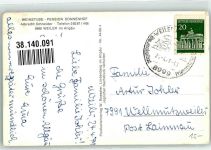 88171 W8999 Weiler-Simmerberg 1971 - Pension Sonnenhof Gasthaus