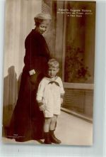 Doorn Die Kaiserin mit dem Sohn von Prinz Joachim im Haus Doorn Verlag Liersch 7951 Kaiserin Auguste Victoria