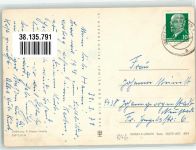 98599 O6083 Brotterode - Landkarte Thüringer Wald
