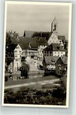 88499 W7940 Riedlingen , Württ Foto AK Donauwehr