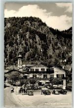 83242 W8216 Reit im Winkl Foto AK Hotel Almrausch Cafe