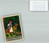 W7143 Vaihingen an der Enz Aecht Franck Märchenserie Rotkäppchen Wolf Vignette Vignette