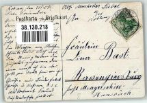 Landser in Uniform auf Wache denkt an seine Liebste Soldatenliebe 1907