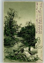 Distel Guggenberger, T. 1901 Künstlerkarte