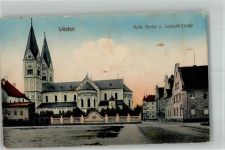 92637 W8480 Weiden , Oberpf - Kath. Kirche Luitpoldstrasse