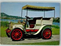 Luzern Lucerne Atumobil Clement-Bayard Tonneau 1904 imSchweizer Verkehrsmuseum Oldtimer Foto AK