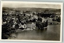 78462 W7750 Konstanz 1933 Foto AK Insel Hotel Fliegeraufnahme
