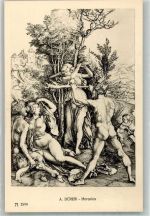 Erotik Hercules F.A. Ackermann`s Kunstverlag 2598 Dürer, A. Künstlerkarte