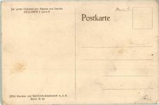 Elend u. Siechen DEUS Karte 2 Serie II. Händel, G.F. Künstlerkarte
