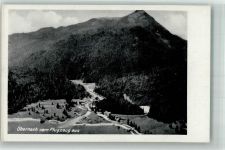 82432 W8111 Obernach , Oberbay Foto AK Fliegeraufnahme Freigeg. d. R.L.M.