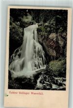 5440 Golling an der Salzach 1907 Foto AK Unterer Gollinger Wasserfall