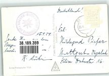Kölner Haus 1954 Winter Hüttenstempel